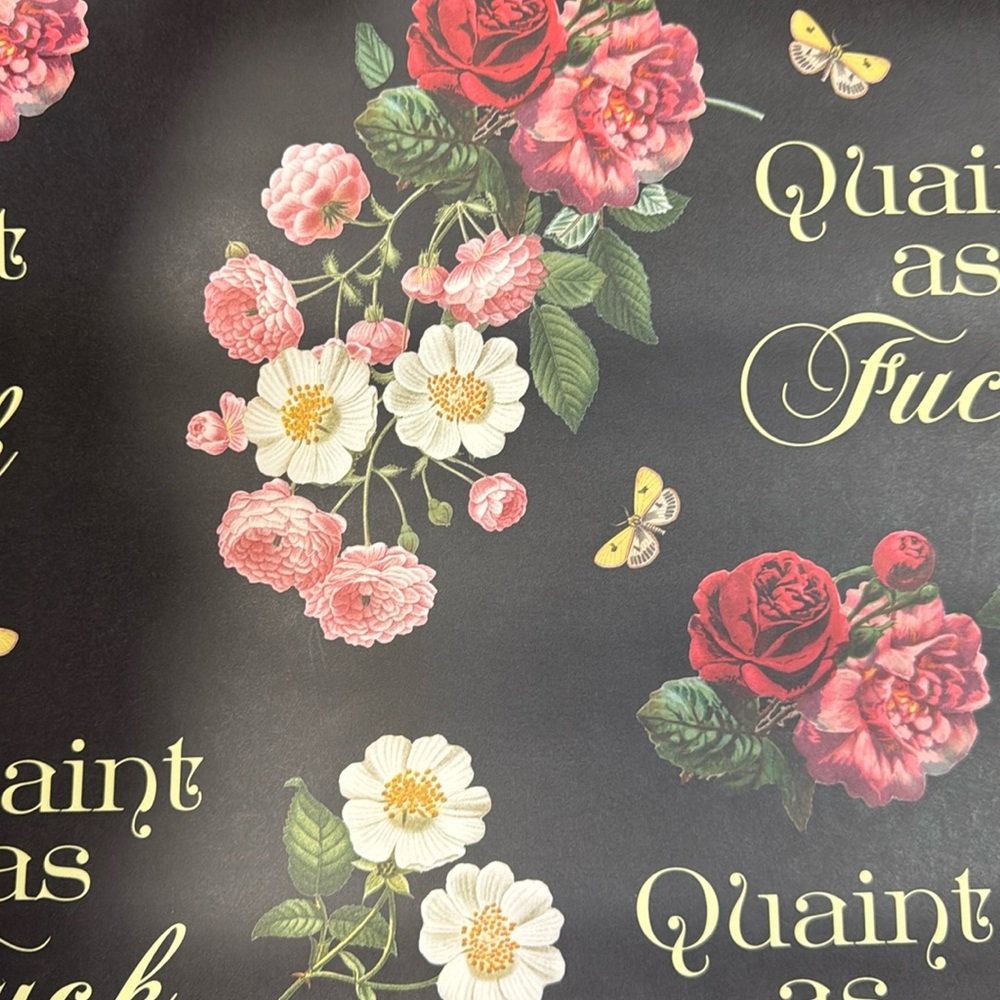 Funny Wrapping Paper- Quaint as F@&k